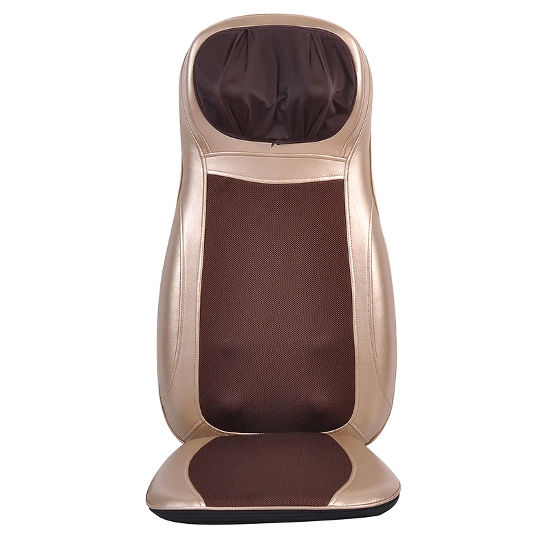 Deep Tissue Kneading Vibration Massage Seat Mat Cushion Shiatsu Back Massager With Heat