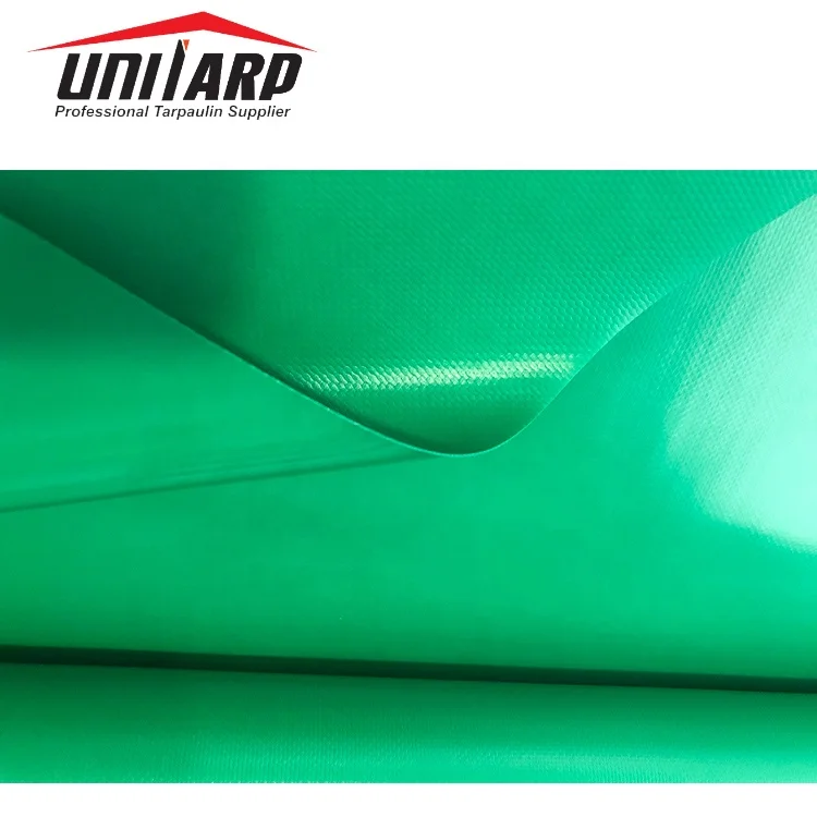 Waterproof 650 gsm Tarpaulin PVC Vinyl Coated Polyester Fabric Tarpaulin