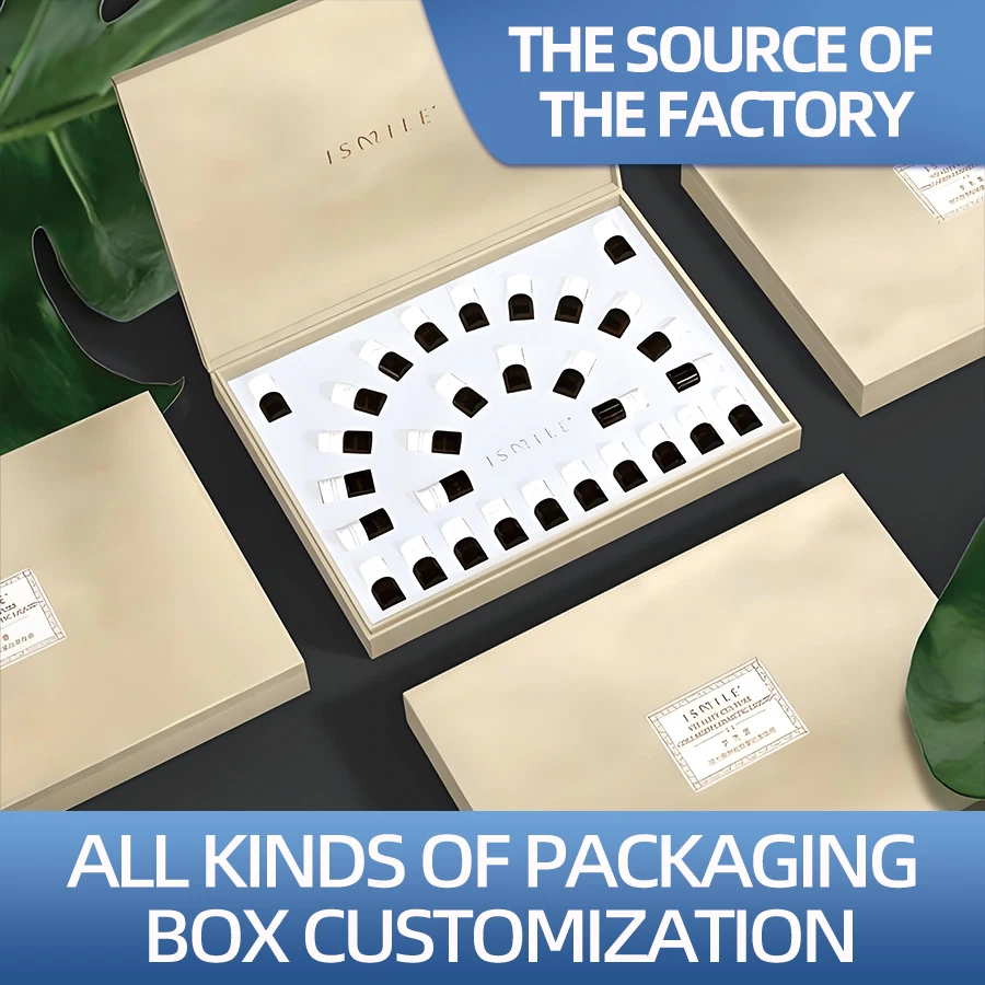 Big Brand Quality	With Insert Beauty Product Cosmetic Paper Box Paper Boxes Glitter