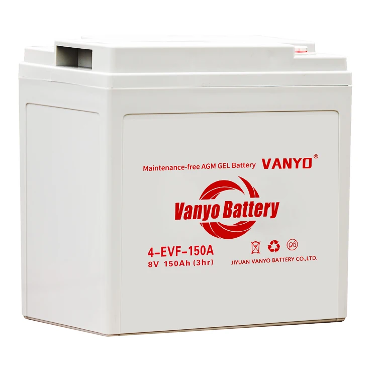 Lead Acid Battery 8V 150Ah for UPS Vanyo battery  Rechargeable AGM Battery