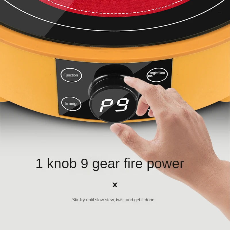 Kitchen Appliances Ceramic Cooktops Stove Small Cooktop 2200w Infrared portable cooker single Electric Induction Cooker