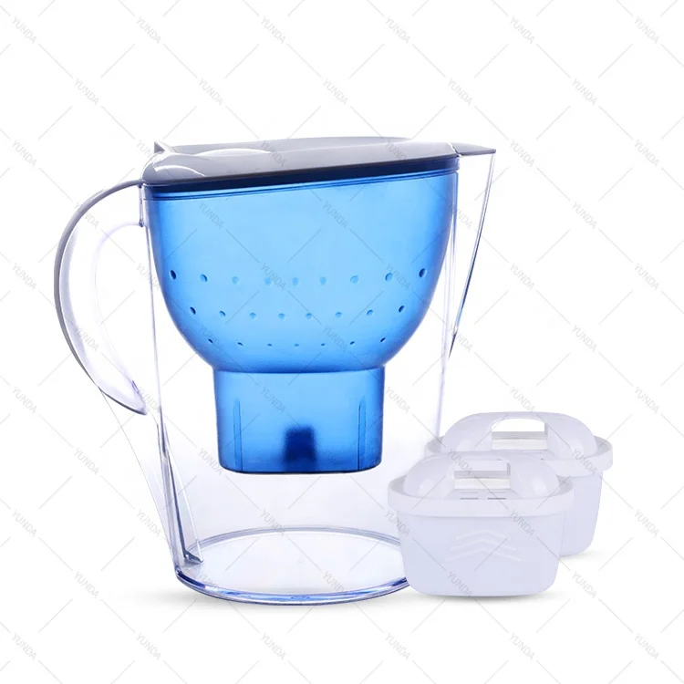 China Manufacturer Fast Water Flow Long Service Life Remove Chlorine Mineral Pot Water Filter Jug