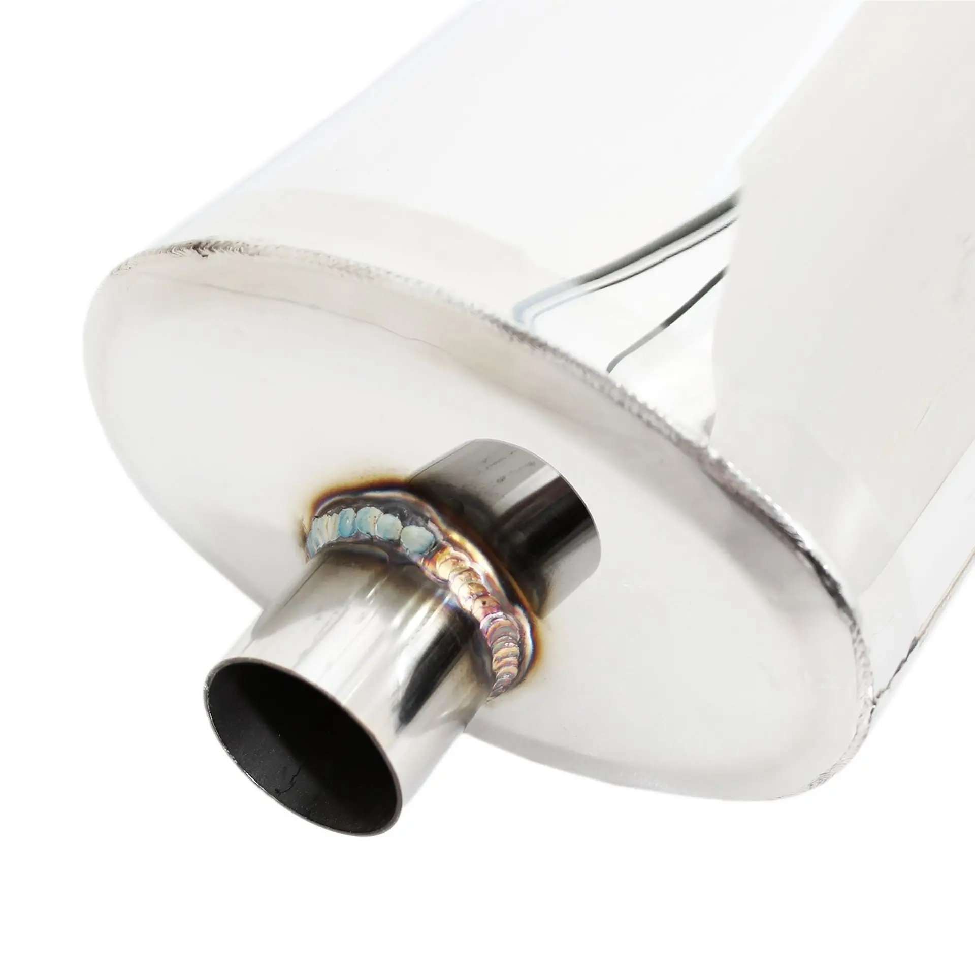 Car Valve Exhaust Pipe Mufflers Stainless Steel Universal 76mm Remote Control Muffler