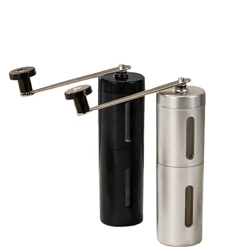 A2946Portable stainless steel manual grinding machine coffee bean grinder manual coffee grinding machine hand grinder
