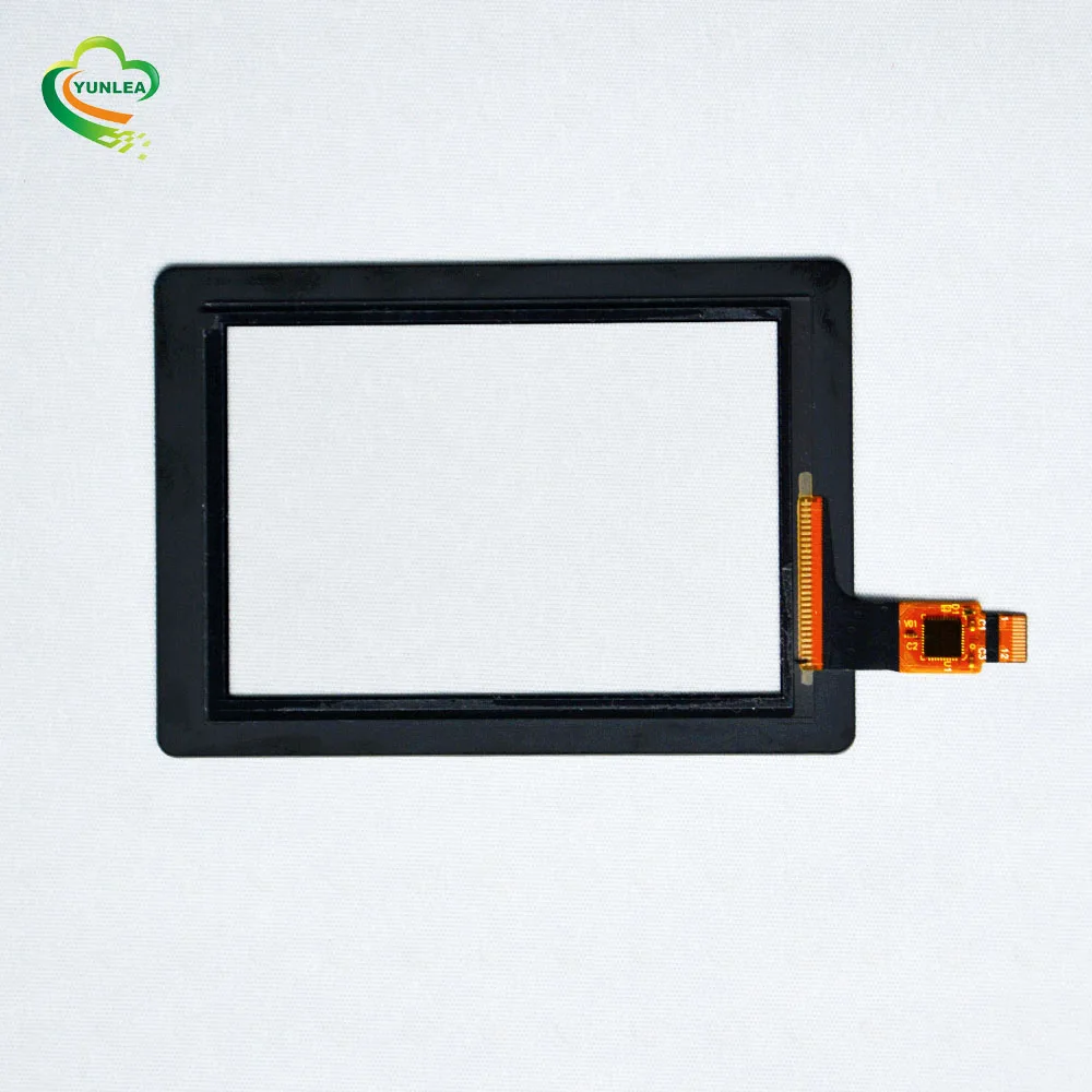 Yunlea manufacturer 3.5 inch capacitive touch ITO foil film with tempered glass
