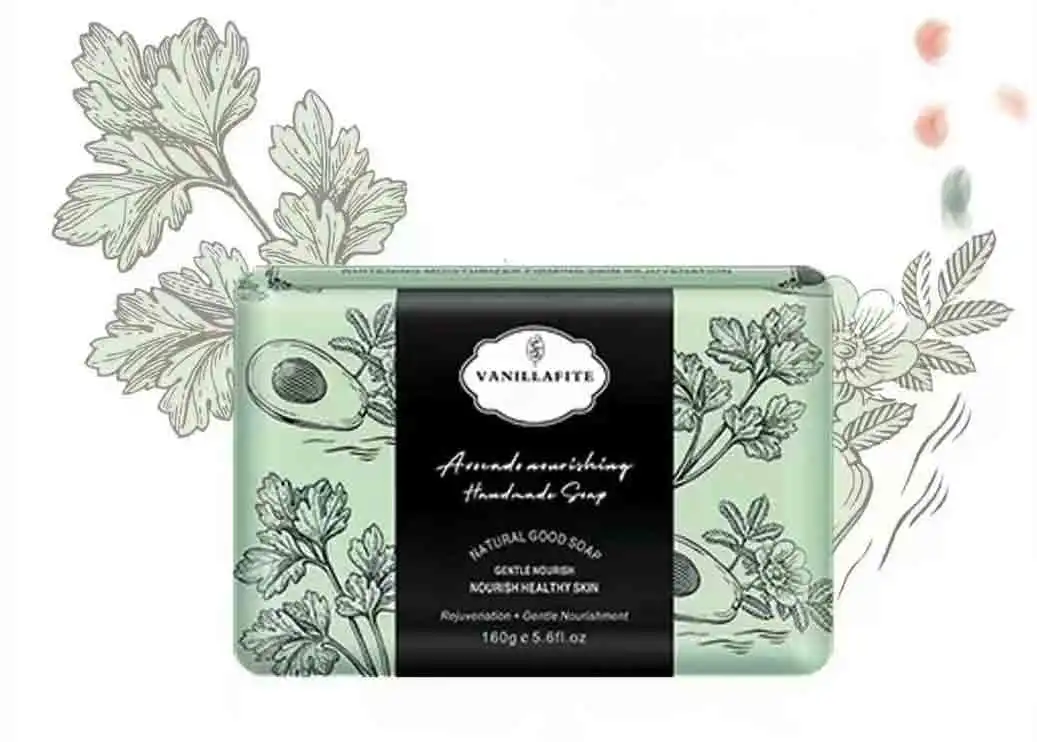 Wholesale Nourishing Lightening Acne Treatment Shea Butter Handmade Soap Natural Moisturizing Avocado Bath Soap Bar