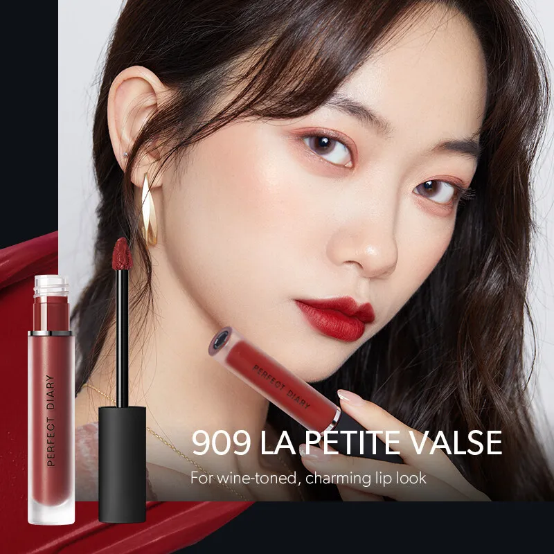 Матовая губная помада Perfect Diary DreamMatte пурпурные тюбики набор для макияжа Nk блеск губ насыпной тюбик 15