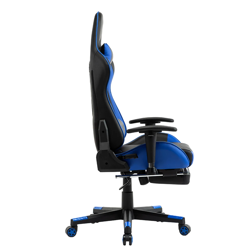Factory Direct Sale Esport Racing Ergonomic Computer Gaming Chair 2D Silla Gamer 2021 With Footrest