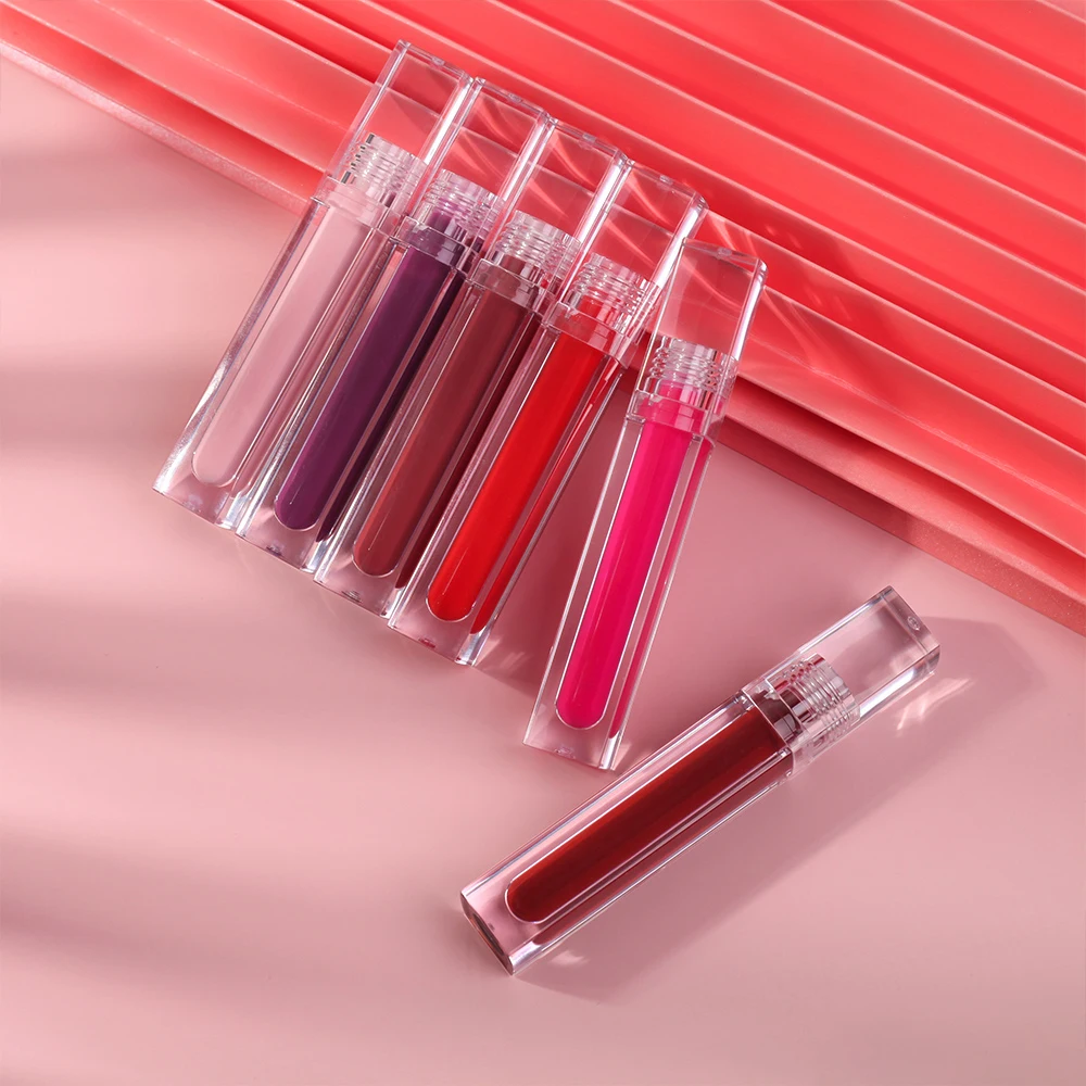 Pigment Lasting Misty Juicy Lipgloss Non-stick Soft Natural Lip Glaze