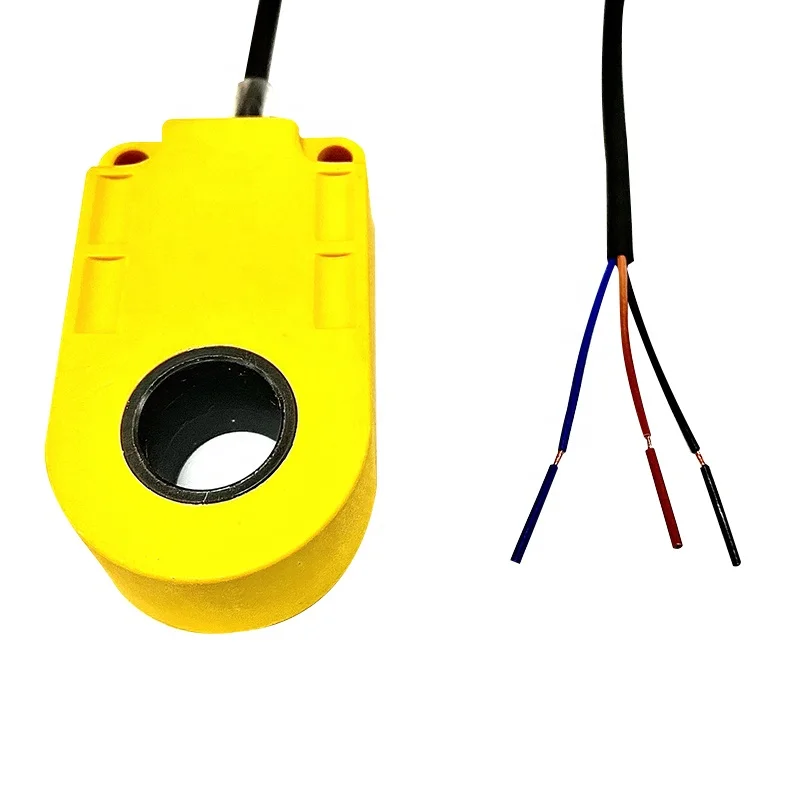 15mm Detection Aperture Proximity Sensor High Speed Ring Inductive Switch