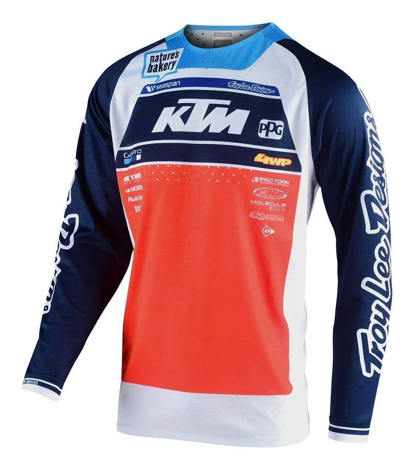High quality quick-drying racing jersey and pants motorcycle shirt custom motocross jersey