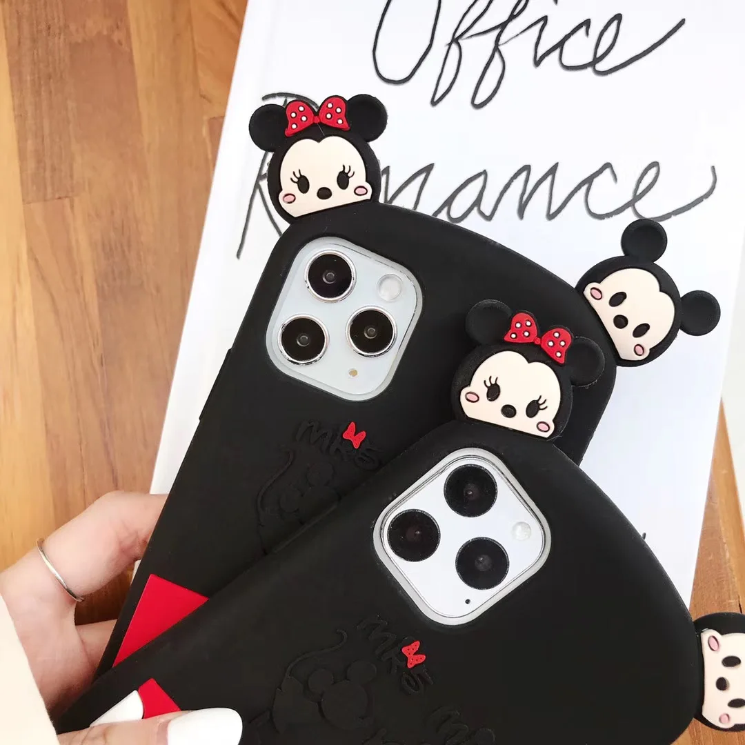 
Cartoon Soft Rubber Back Cover Case Protective Cell Phone Case for iPhone 11 6/6S/7/8 plus X/XS/XR/XS MAX 