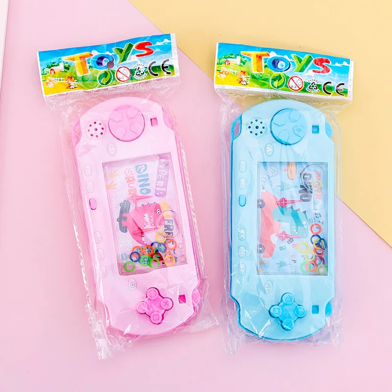 Handheld Water Games Water Toss Ring Game Aqua Pastime Toy for Kids Adult Portable Road Trip Retro Toys Fun Travel Game