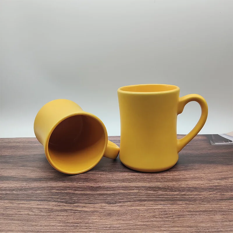 2024 Newest 450ml 16oz thick Vintage Ceramic Mug Diner Coffee Mug