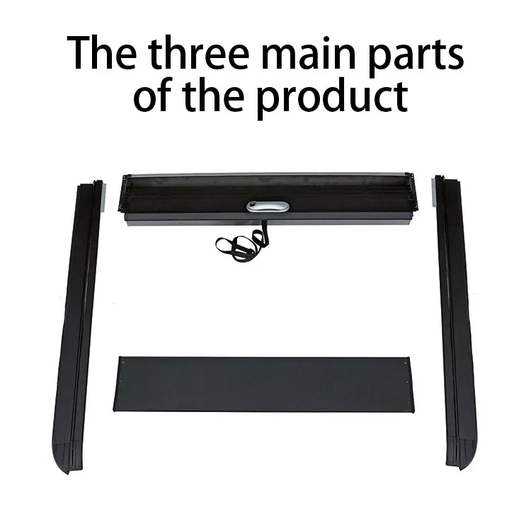 high quality manual electric roller lid shutter car accessories pickup retractable tonneau cover