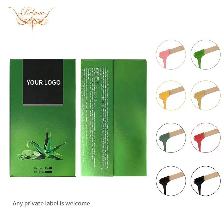 400G Boxes Depilatory Wax Aloe Vera Hard Wax Eyebrow Hair Removal Facial Wax