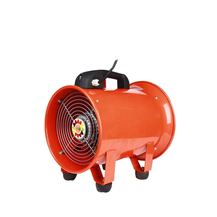 CTF-20-2 промышленный подвижный взрывозащищенный портативный пропеллер Дыма вытяжной вентиляции осевой вентилятор