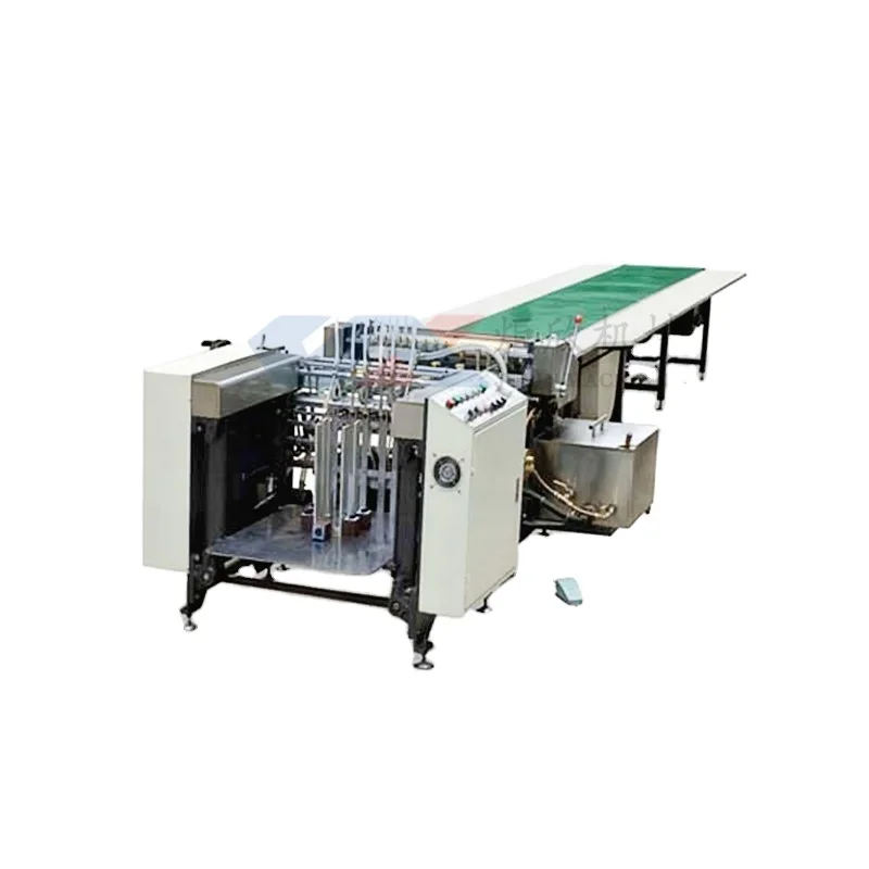 hot melt box gluing machine