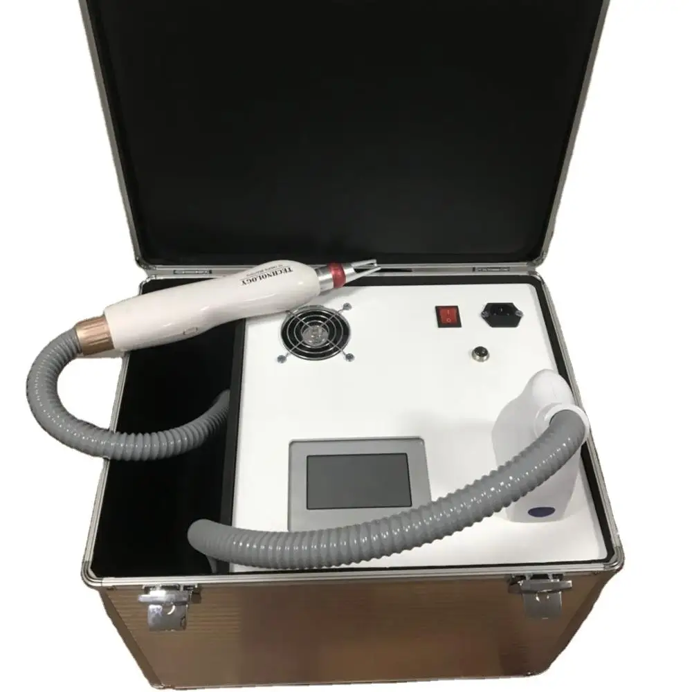 
Trolley box type New model Professional 755 nm laser picosecond / laser micro laser tattoo remover adjustable spot size 1064nm 