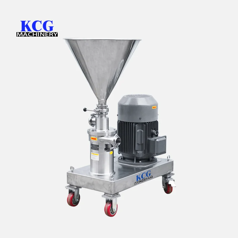 Food Grade SUS Water Filtration Equipment New Condition Pure Water Homogenizer Mixer Pump Restaurant Use Milk Powder Water
