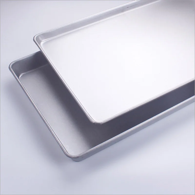 Rectangle Aluminum Perforated Tray Non-stick Baking Pans for Oven Cake Bread