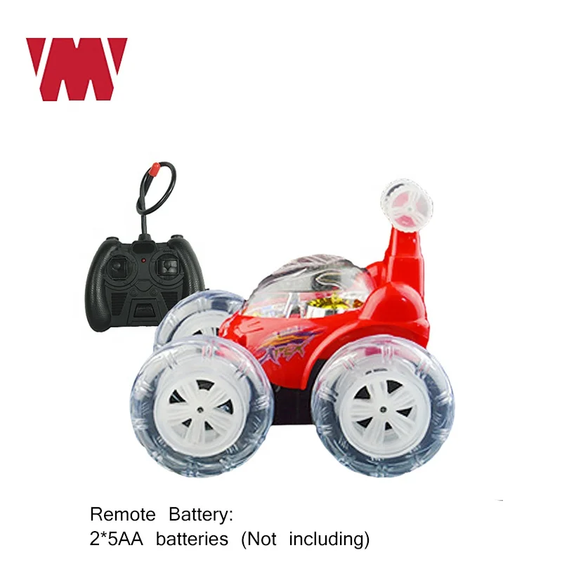 
Amazon hot selling Kids 360 Degree Spinning and Flips stunt toy car remote control car with light and Music kids Christmas Gift 