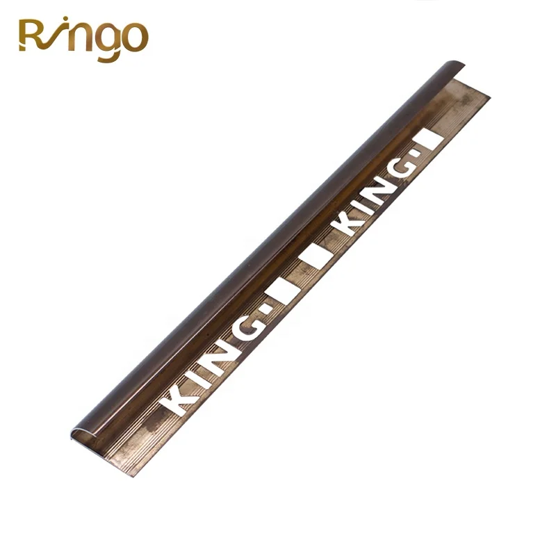Flexible tile trimming metal strip aluminum rounded edge tile trim marble corner decoration trim baby room wall corner guard
