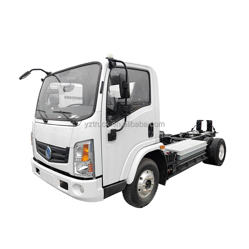 New Energy Pure Electric Truck Cargo 3/5Ton Green Electric Truck Chassis For Sale