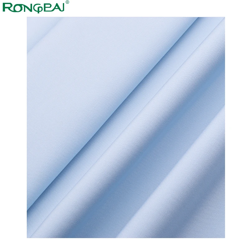 Antimicrobial hospital uniform fabric for nurse doctor medical workwear Light and Airy Stretch Woven hospital uniform fabric