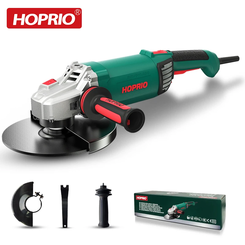 Universal Wired Electric Rotary Tool 2600W Brushless Angle Grinder 180mm