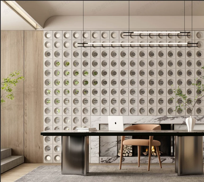 Наружный комнатный Бриз блочный забор стена внешний