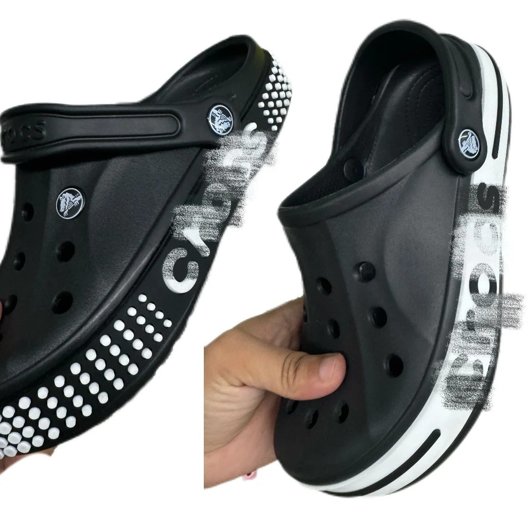 2024 Summer New Casual Slippers High Quality Non-Slip Breathable Hole Beach Sandals for Men and Women Factory Wholesale