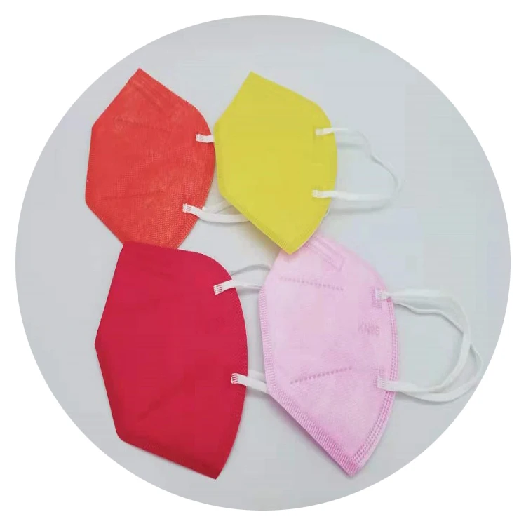 Manufacture Wholesale Several Colors Folded Earloop KN95mask For For General Environment