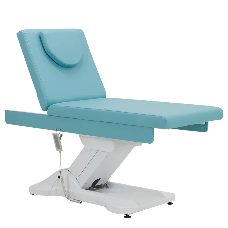 High Quality Adjustable wide size Electric Massage Table Bed with 2 motors for beauty salon