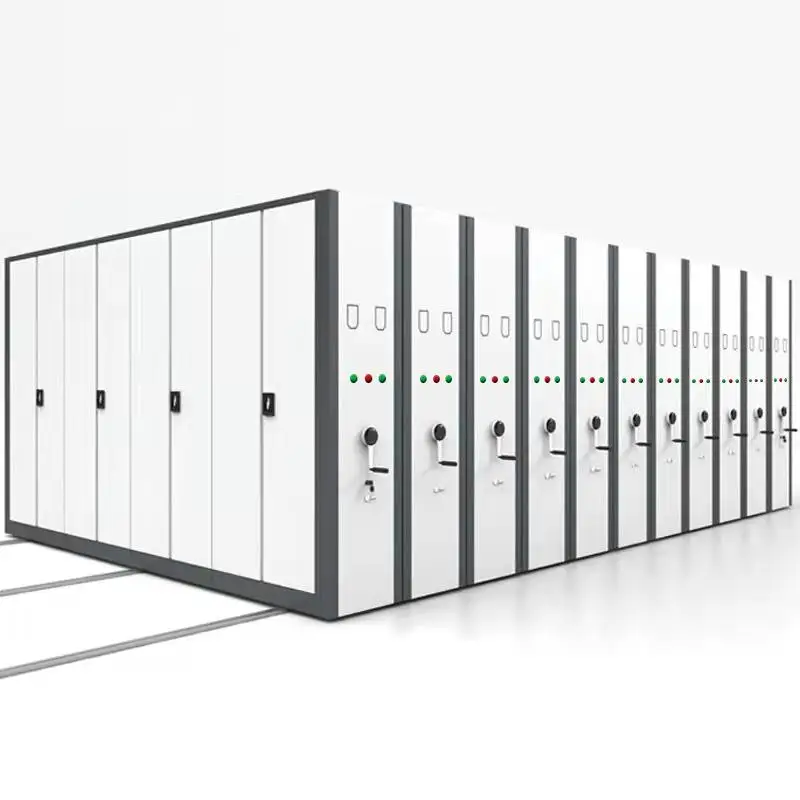 Mobile Shelving Easy Operated Space Saver Archives Rack