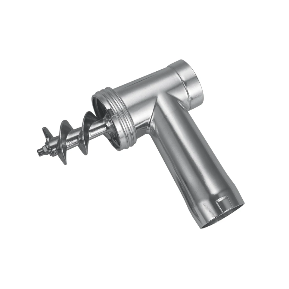 12#22#32# Meat Grinder Accessories Parts Stainless Steel Head Worm Fixing Ring Spare Parts For Electric Desktop Meat Grinder