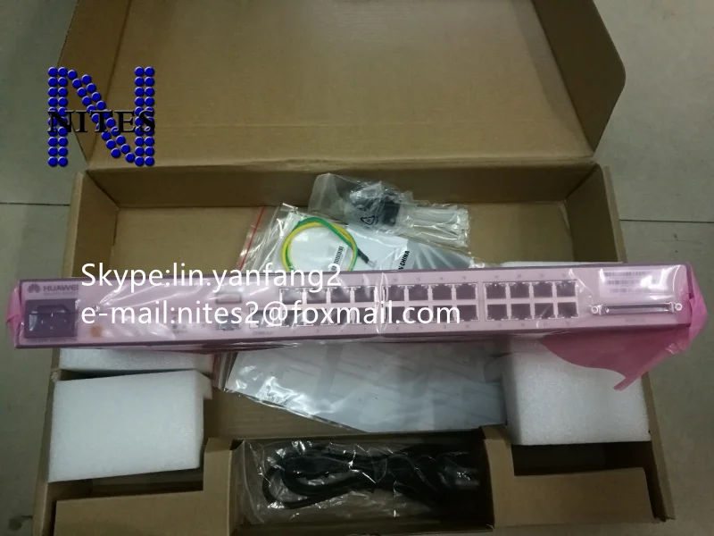 Оригинальный оптоволоконный оборудование Huawei 24 порта GPON MDU MA5822 24GE и 24 горшки