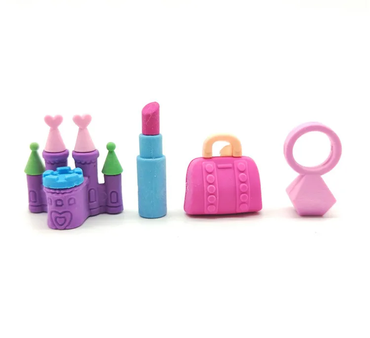 Logo printed dissimilarity Competitive price 3D eraser  for  boys and girls