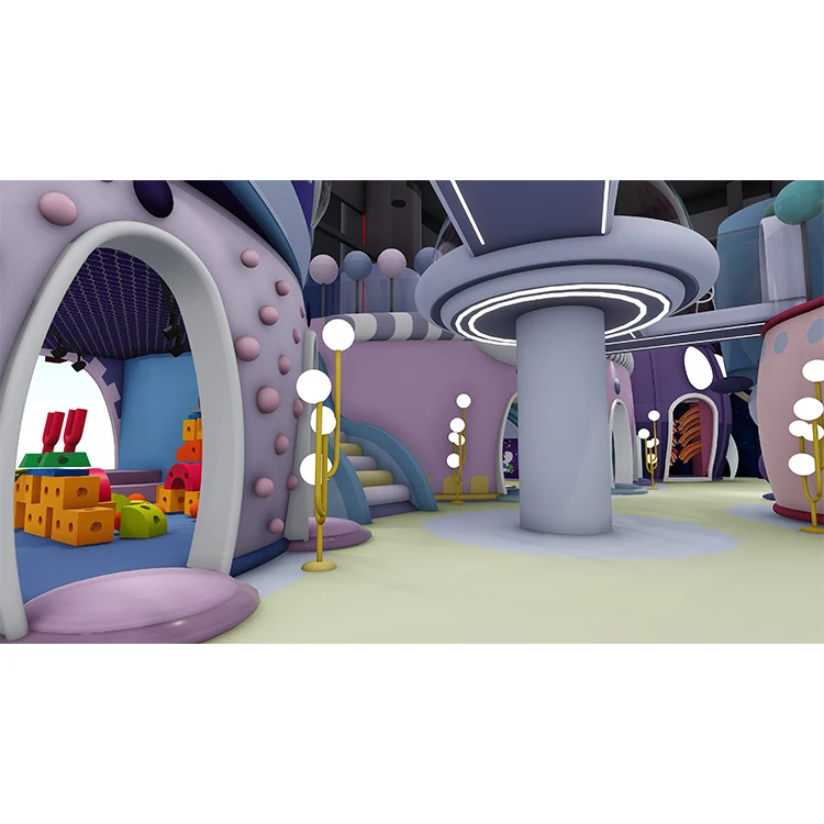 New Design Children Commercial Safe And Fun Kids Indoor Playground Equipment Prices Soft Playground For Sale