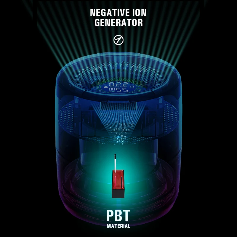 TFB-Y36 dc 3.7v 5v 12v negative ion generator high quality air ionizer for air conditioner fan air purifier