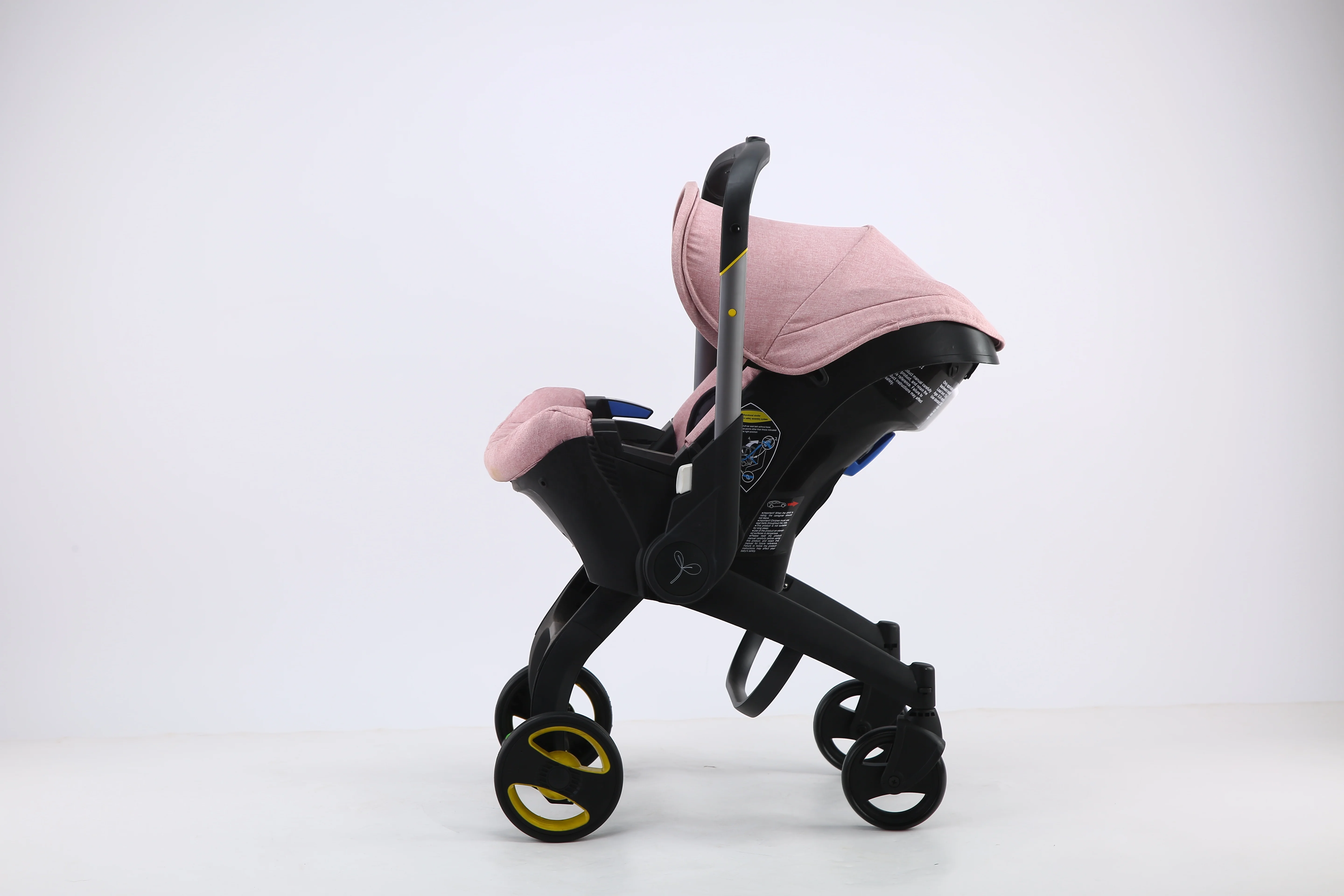 Amazon sells well 4 in 1 baby stroller Safety basket safety seat cradle stroller converts to car seat