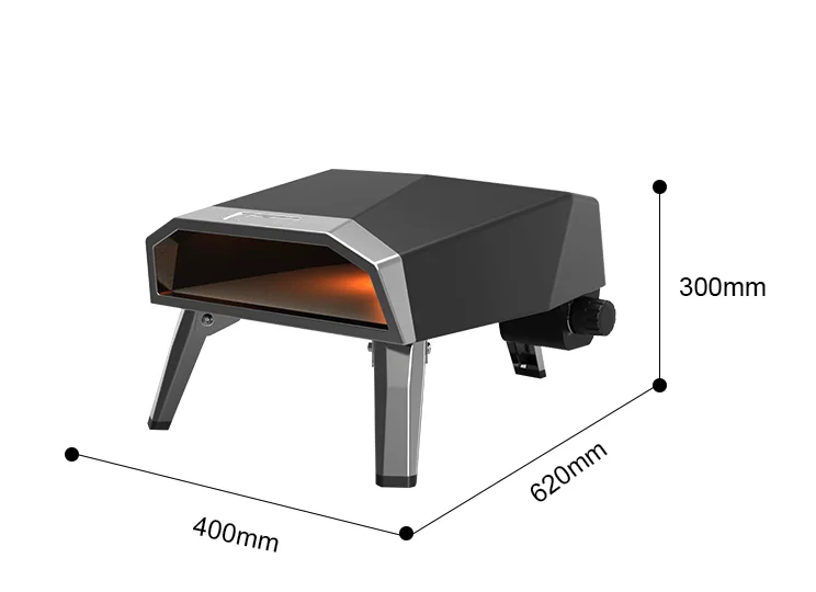  Stainless steel pizza oven gas outdoor