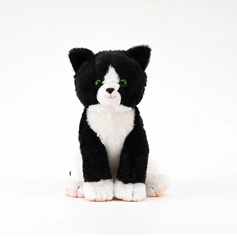 High Quality Custom Pillow Manufacturer Cute Soft Animal Stuffed Animals Plush Cat Toy