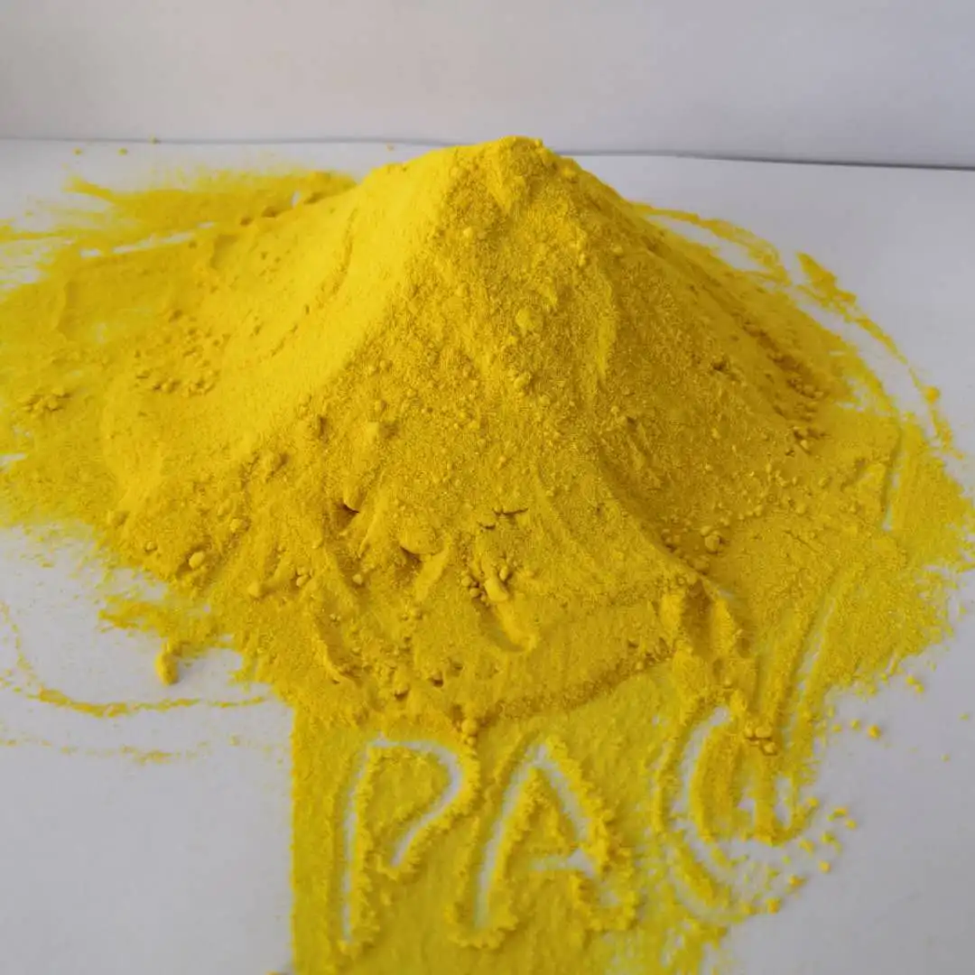 
Pac for industry sewage 30% yellow powder pac aluminum poly chloride 