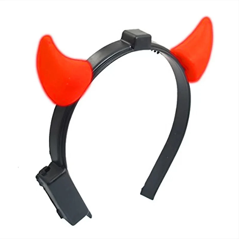 Customized LED Light Up Devil Horn Head Bands Cat Ears Headband Cute Rabbit Ear Headband
