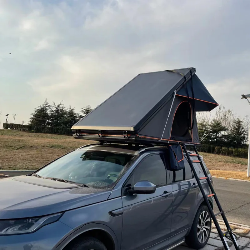 Wholesale Hydraulic Auto Pop Up Quick Set Up Vehicle Roof Tent Camping On Rooftop Aluminum Hard Shell RoofTop Tent Tent For SUV