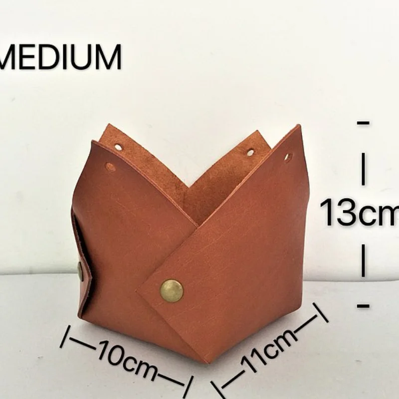  Современный чехол-подставка из искусственной кожи для цветочных горшков чехол подарочных корзин растений