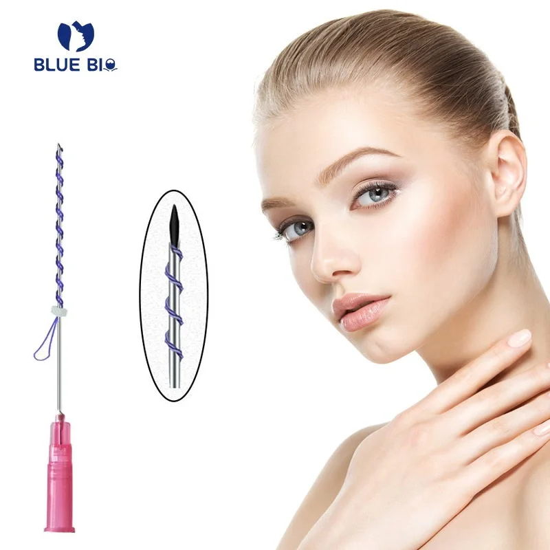 Sterile Anti Wrinkle Sharp Hilos Lifting Pdo Tornado Screaw Threads 27g 30mm Threads