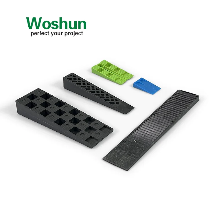 Window and Door Frame Packer PVC Plastic Wedge Shims Door Stop Tile Spacers Tile Leveler Plastic Wedge Shims