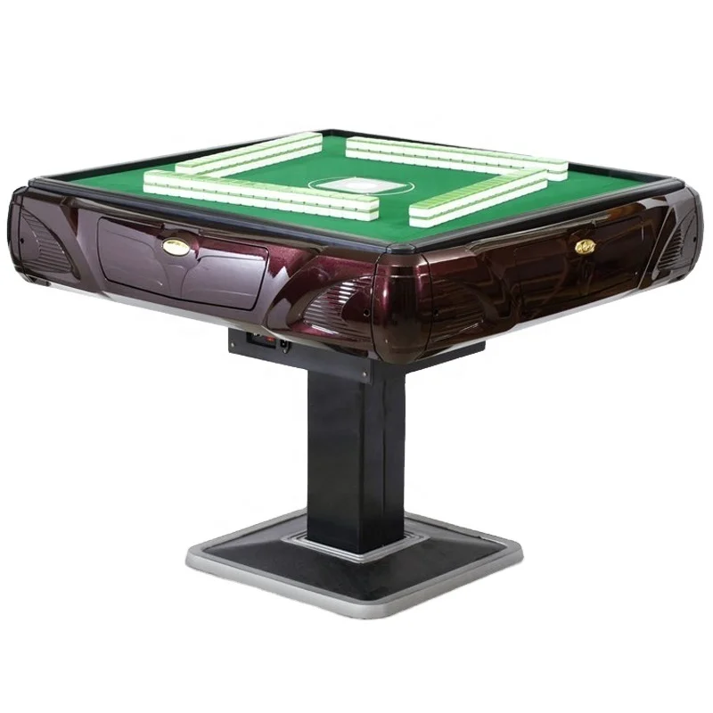 Foldable Ultra-thin 4 Outlet Tiles Automatic Mahjong Tables